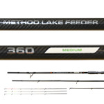 BENZAR METHOD LAKE FEEDER MEDIUM 3+3SEC 80G 3.90M