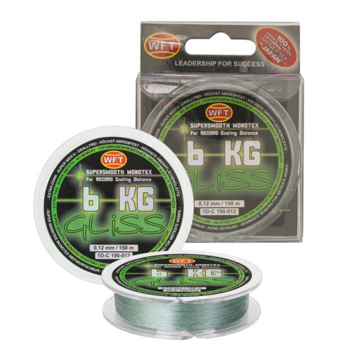 WFT GLISS MONOTEX GREEN 150M 0,12MM