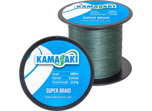 KAMASAKI SUPER BRAID 1000M 0,15MM