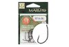 MARUTO HOROG 8714BL CARP HOOKS HC T.D.E.5° BARBLESS BLACK NICKEL 8