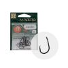 MARUTO HOROG 8346BD CARP HOOKS BARBED FORGED T.D.E.10° HC BLACK NICKEL 4