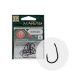 MARUTO HOROG 8346BD CARP HOOKS BARBED FORGED T.D.E.10° HC BLACK NICKEL 8