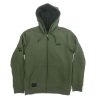 NAVITAS SHERPA ZIP HOODY GREEN XL