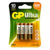 GP ULTRA ALKALINE 24AU LR03 AAA TARTÓS ELEM 4DB/BLISZTER