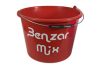 BENZAR MIX VÖDÖR 12 L PIROS