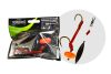 WIZARD MONSTER RIVER UPOSE PRO DOUBLE MONOBRAID RIG 20G 7/0+9/0 ROUND