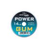 DRENNAN POWER GUM 0,65MM 14LB BARNA