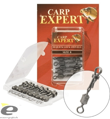 CARP EXPERT QUICK LOCK SWIVEL