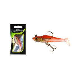 WIZARD SWIMBAIT PADDLE SHAD 2 INCH WHITERED