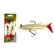 WIZARD SWIMBAIT PADDLE SHAD 3 INCH WHITE RED