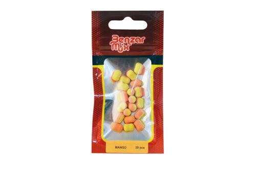 BENZAR MIX INSTANT WAFTER DUMBELL 8 MM SÁRGA-NARANCS MANGÓ