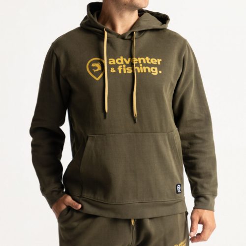 ADVENTER COTTON HOODIE PULÓVER KHAKI S