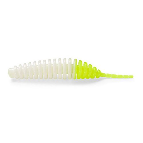 FISHUP_TANTA 1.5" (10PCS.), #131 - WHITE/HOT CHARTREUSE