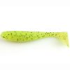 FISHUP_WIZZLE SHAD 2" (10PCS.), #055 - CHARTREUSE/BLACK