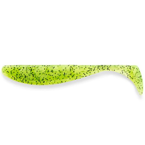 FISHUP_WIZZLE SHAD 3" (8PCS.), #055 - CHARTREUSE/BLACK