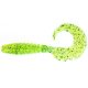 FISHUP_FANCY GRUB 1" (12PCS.), #026 - FLO CHARTREUSE/GREEN