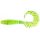 FISHUP_FANCY GRUB 2" (10PCS.), #026 - FLO CHARTREUSE/GREEN