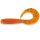 FISHUP_FANCY GRUB 2.5" (10PCS.), #049 - ORANGE PUMPKIN/BLACK