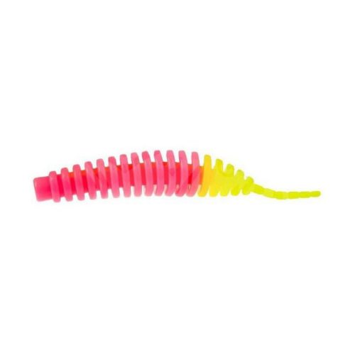 FISHUP_TANTA 2.5" (8PCS.), #133 - BUBBLE GUM/HOT CHARTREUSE