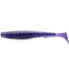 FISHUP_U-SHAD 2.5" (9PCS.), #060 - DARK VIOLET/PEACOCK & SILVER