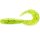 FISHUP_MIGHTY GRUB 3.5" (7PCS.), #026 - FLO CHARTREUSE/GREEN