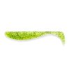 FISHUP_WIZZLE SHAD 5" (4PCS.), #055 - CHARTREUSE/BLACK