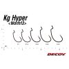 DECOY WORM13 KG HYPER #1 NS BLACK 8PCS/BAG