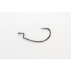 DECOY WORM17 KG HOOK #1 NS BLACK 9PCS/BAG