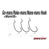 DECOY WORM18 5/0 HOOK #5/0 NS BLACK 4PCS/BAG