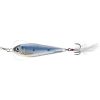 LIVETARGET FLUTTER SHAD JIGGING SPOON SILVER/BLUE55 MM 14 G