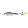 LIVETARGET FLUTTER SHAD JIGGING SPOON GLOW/BLACK 55 MM 14 G