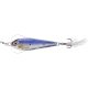 LIVETARGET FLUTTER SHAD JIGGING SPOON SILVER/VIOLET 55 MM 14 G