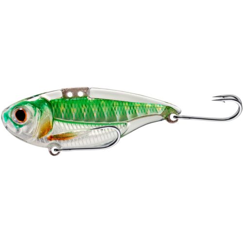 LIVETARGET SONIC SHAD BLADE BAIT SILVER/PUMPKIN 50 MM 11G