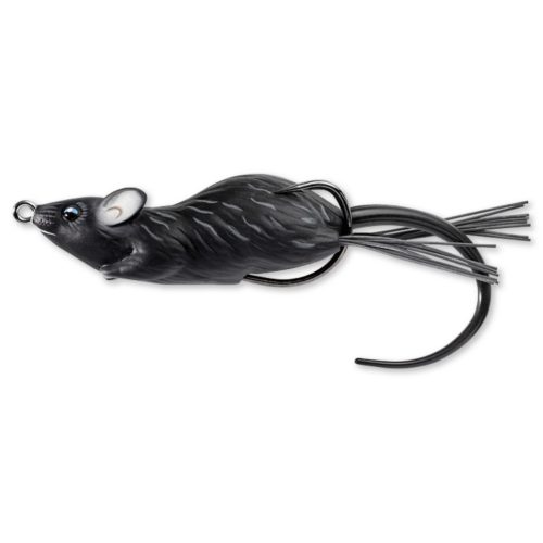 LIVETARGET MOUSE WALKING BAIT BLACK/BLACK 70 MM 14 G