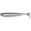 LIVETARGET SLOW-ROLL SHINER PADDLE TAIL SILVER/SMOKE 85 MM