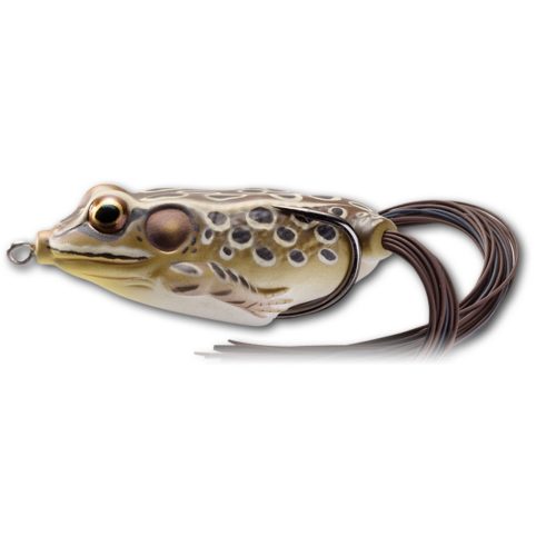 LIVETARGET FROG WALKING BAIT TAN/BROWN 55 MM 18 G