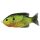 LIVETARGET SUNFISH WALKING BAIT FLORESCENT PUMPKINSEED 75 MM 12 G