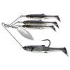 LIVETARGET MINNOW SPINNER RIG GREEN PUMPKIN/SILVER SMALL 11 G