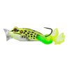 LIVETARGET THE ULTIMATE FROG POPPER BAIT  FLOROGREEN / YELLOW 50MM 21G FLOATING