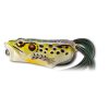 LIVETARGET FROG POPPER EMERALD/BROWN 55MM 11G FLOATING