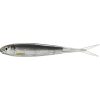 LIVETARGET MINNOW SOFT JERKBAIT SILVER/SMOKE 100MM - SINKING 4DB/CSOMAG