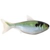 LIVETARGET 4.5” SHAD UNRIGGED WHITE / ALBINO 115 MM   SINKING