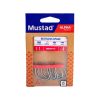 MUSTAD RUTHLESS SPADE TITAN STEEL 4/0 10DB/CSOMAG