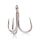 MUSTAD UN INLINE TREBLE - 5X STRONG TITAN STEEL 4/0 4DB/CS