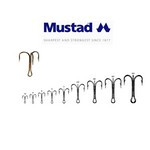 MUSTAD TREBLE HOOKS 8 10DB/CSOMAG