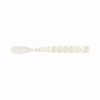 MUSTAD AJI FISH TAIL 2'' WHITE LUMINOUS 12DB/CSOMAG