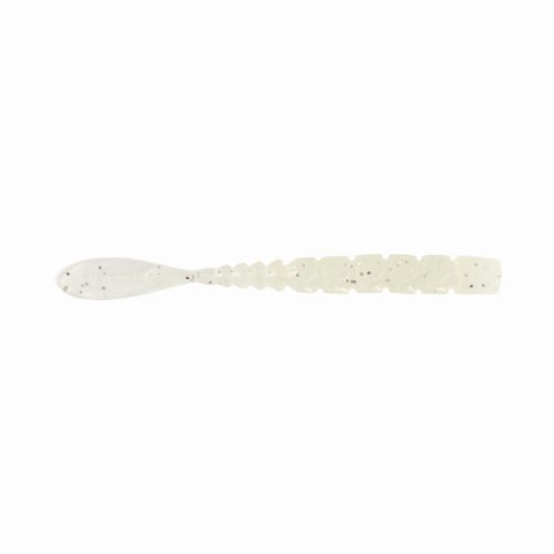 MUSTAD AJI FISH TAIL 2'' CLEAR LUMINOUS SILVER GLITTER 12DB/CSOMAG