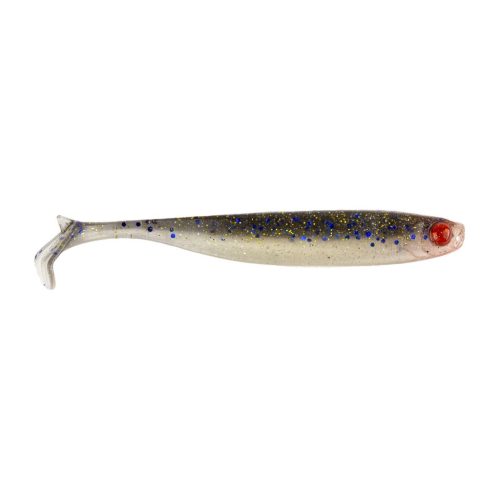 MUSTAD MEZASHI Z-TAIL MINNOW 3.5"BLUE DOT SARDINE 6DB/CSOMAG