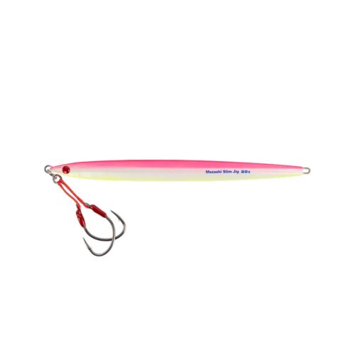 MUSTAD MEZASHI SLIM JIG 200MM 7.9" 150G 5.3OZ 006 GLOW PINK