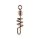 MUSTAD POWER ROLLING SWIVEL WITH SCREW SNAP 4 6DB/CSOMAG